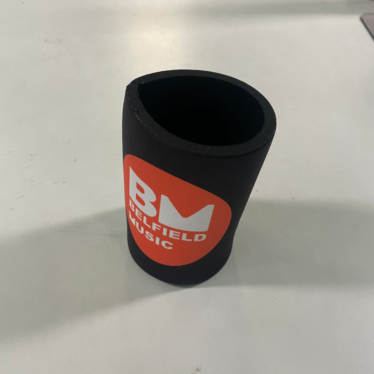 BM Can Cooler / Stubby Holder Black w/ Belfield Music Logo