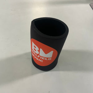 BM Can Cooler / Stubby Holder Black w/ Belfield Music Logo