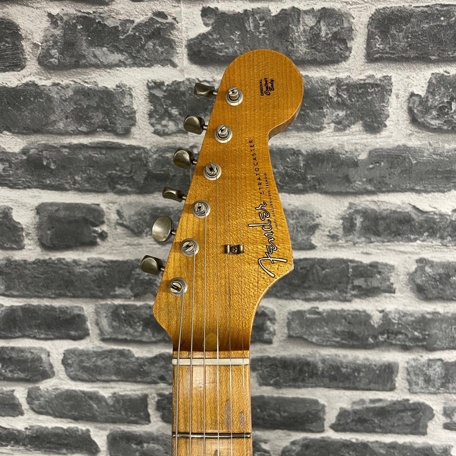Fender Custom Shop 1957 Stratocaster Electric Guitar Faded Aged Surf Green - Relic - 9236910347