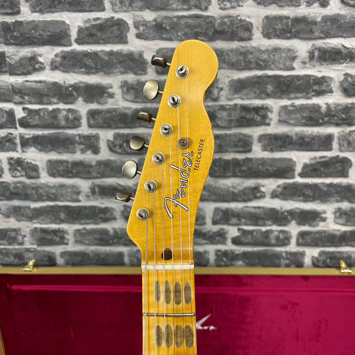 Fender Custom Shop Limited Edition '53 Telecaster Electric Guitar MN Aged Nocaster Blonde - Relic - 9236080869