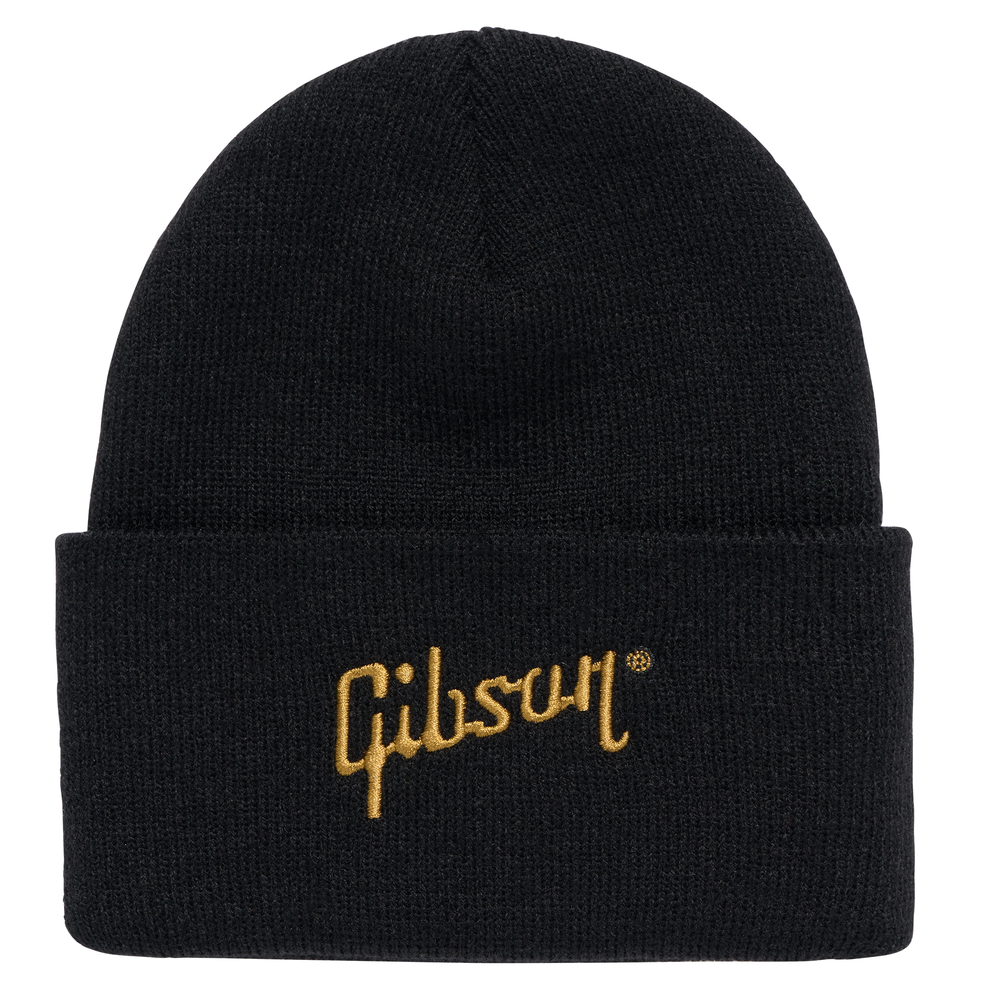 Gibson Kids Logo Beanie Black - GA-KIDS-BEANIE1