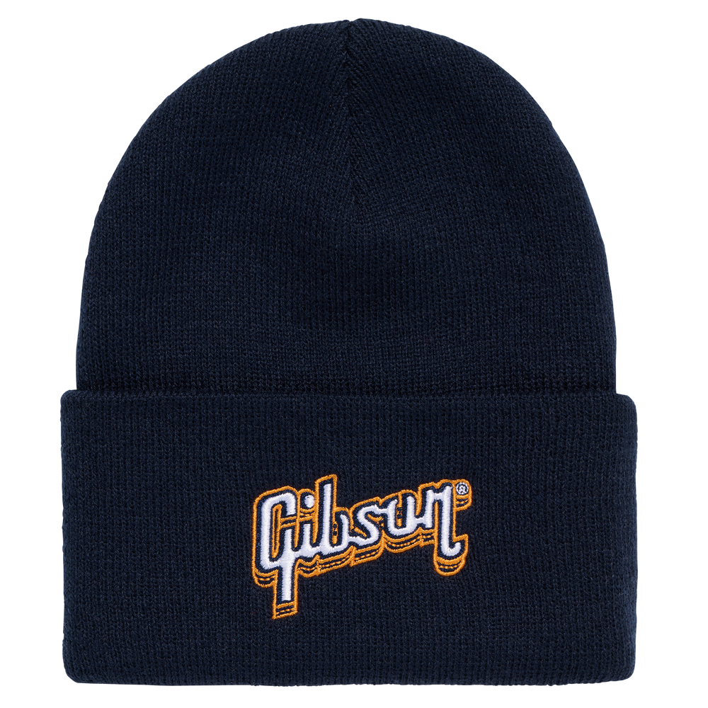 Gibson Kids Logo Beanie Navy - GA-KIDS-BEANIE2