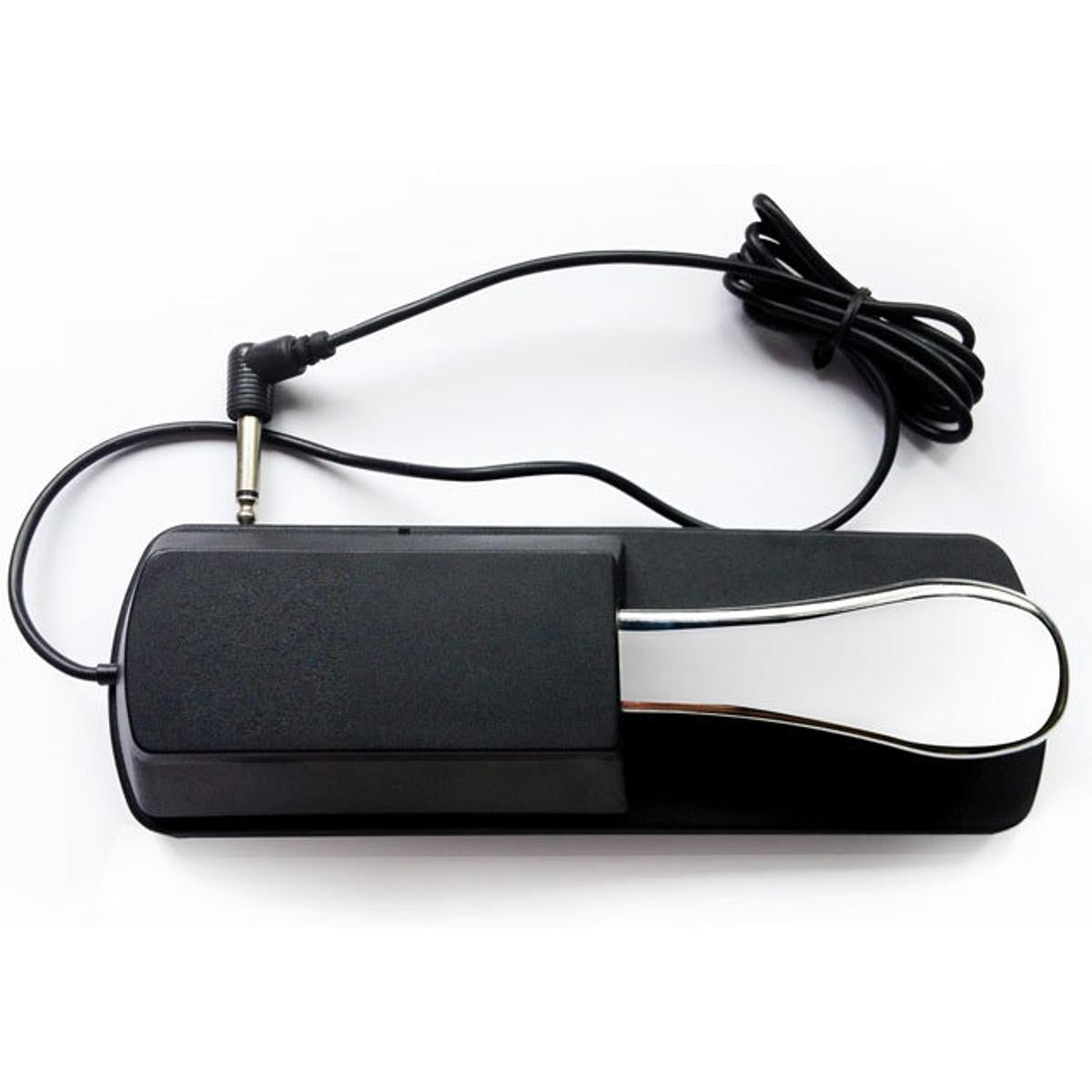 GT Piano Style Sustain Pedal with 6ft Cord &amp; Polarity Switch