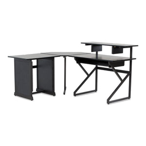 Gator Frameworks GFW-DESK-SET Content Creator Furniture Desk Set Black