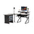 Gator Frameworks GFW-DESK-SET Content Creator Furniture Desk Set Black