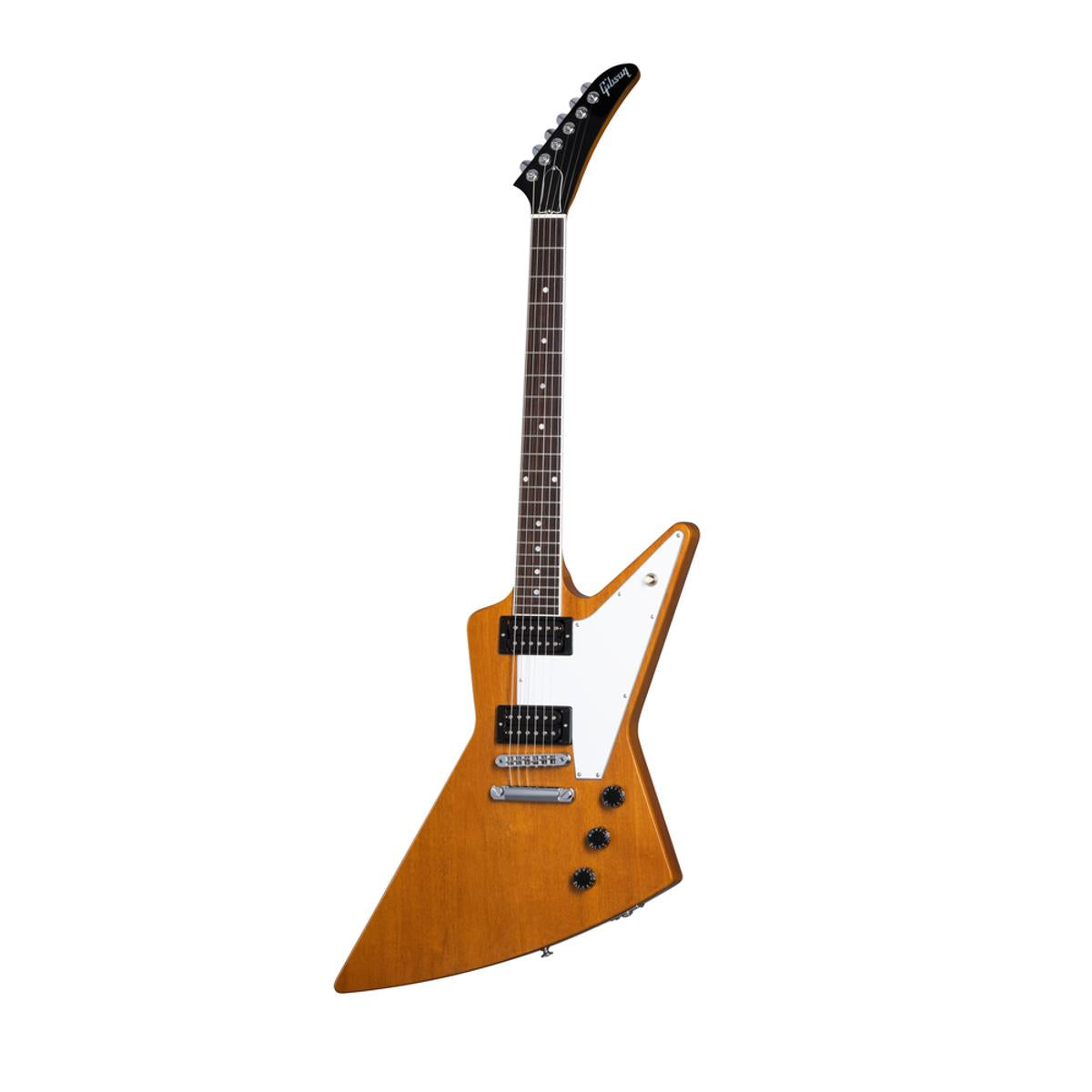 Gibson 70s Explorer Electric Guitar Antique Natural - DSXS00ANCH1