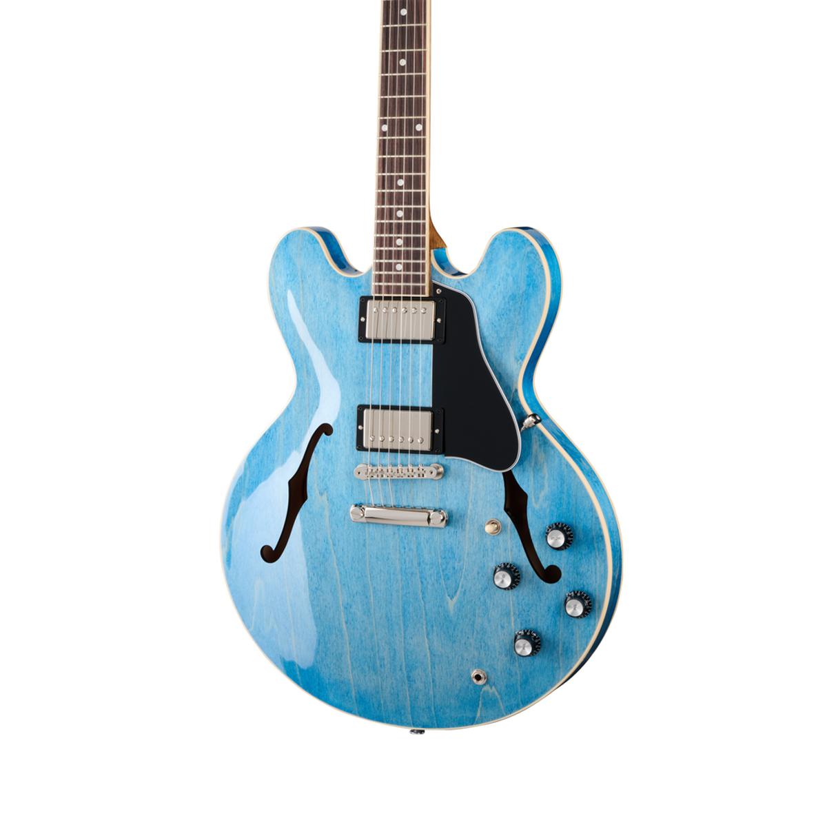 Gibson ES-335 Electric Guitar Semi-Hollow Custom Colour Ocean Blue - ES3500OBNH1