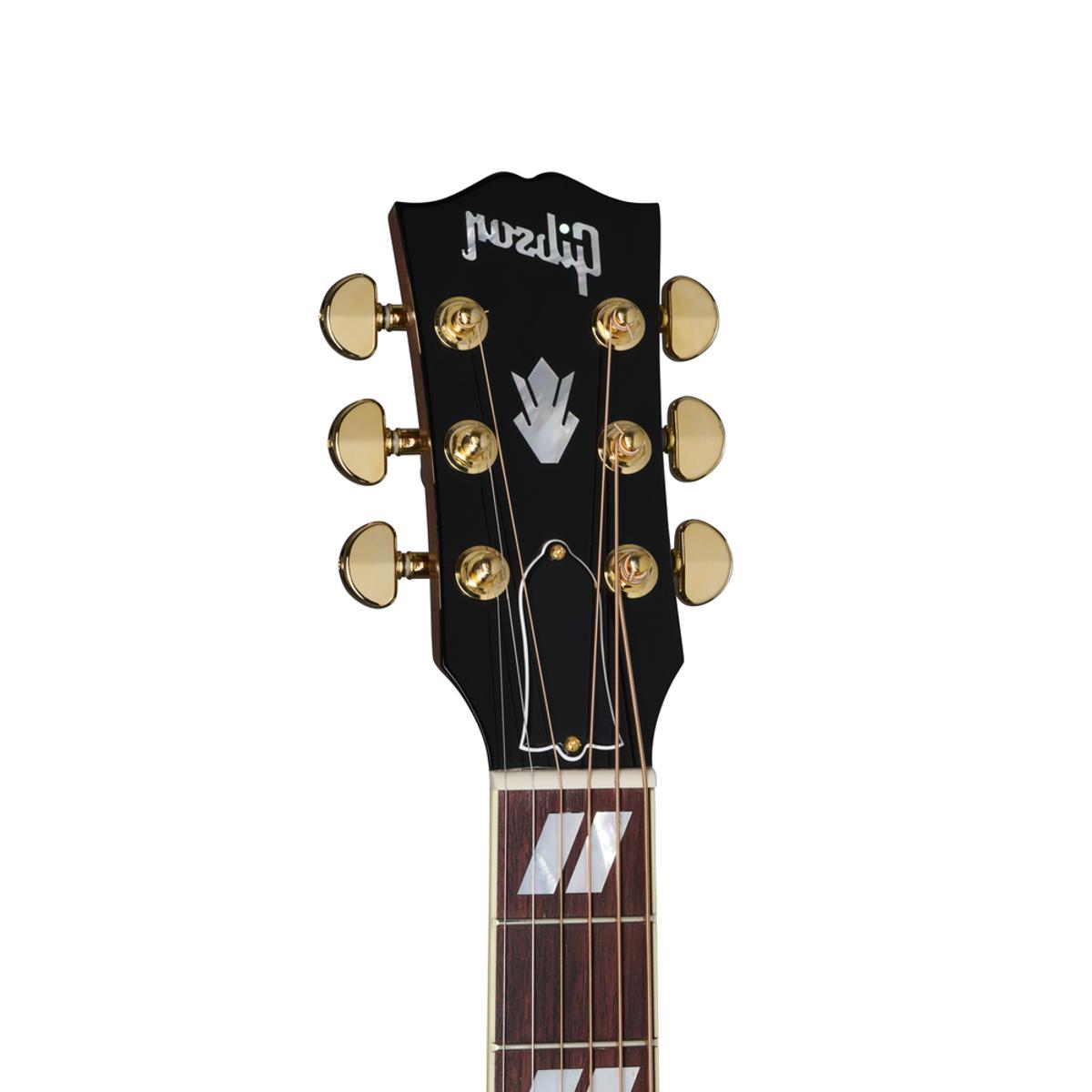 Gibson Hummingbird Standard Rosewood Acoustic Guitar Left-Handed Rosewood Burst w/ Pickup & Hardcase - MCSSHBRWRBL