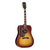 Gibson Hummingbird Standard Rosewood Acoustic Guitar Left-Handed Rosewood Burst w/ Pickup & Hardcase