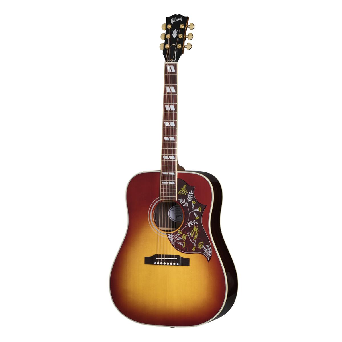 Gibson Hummingbird Standard Rosewood Acoustic Guitar Rosewood Burst w/ Pickup & Hardcase