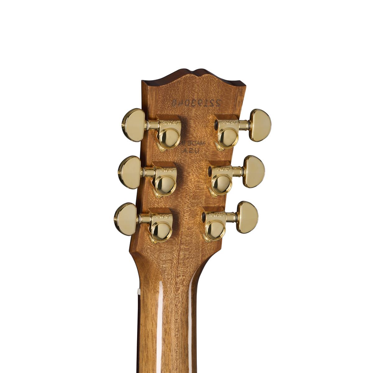 Gibson J-45 Standard Rosewood Acoustic Guitar Left-Handed Rosewood Burst w/ Pickup & Hardcase - MCRS45RWRBL