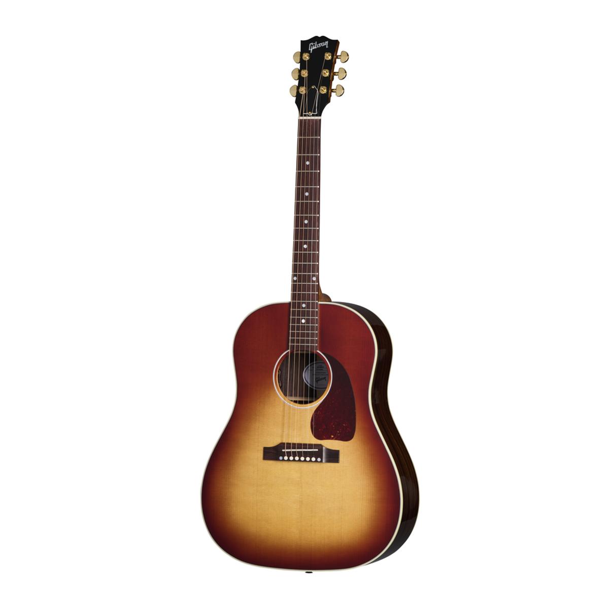 Gibson J-45 Standard Rosewood Acoustic Guitar Rosewood Burst w/ Pickup & Hardcase
