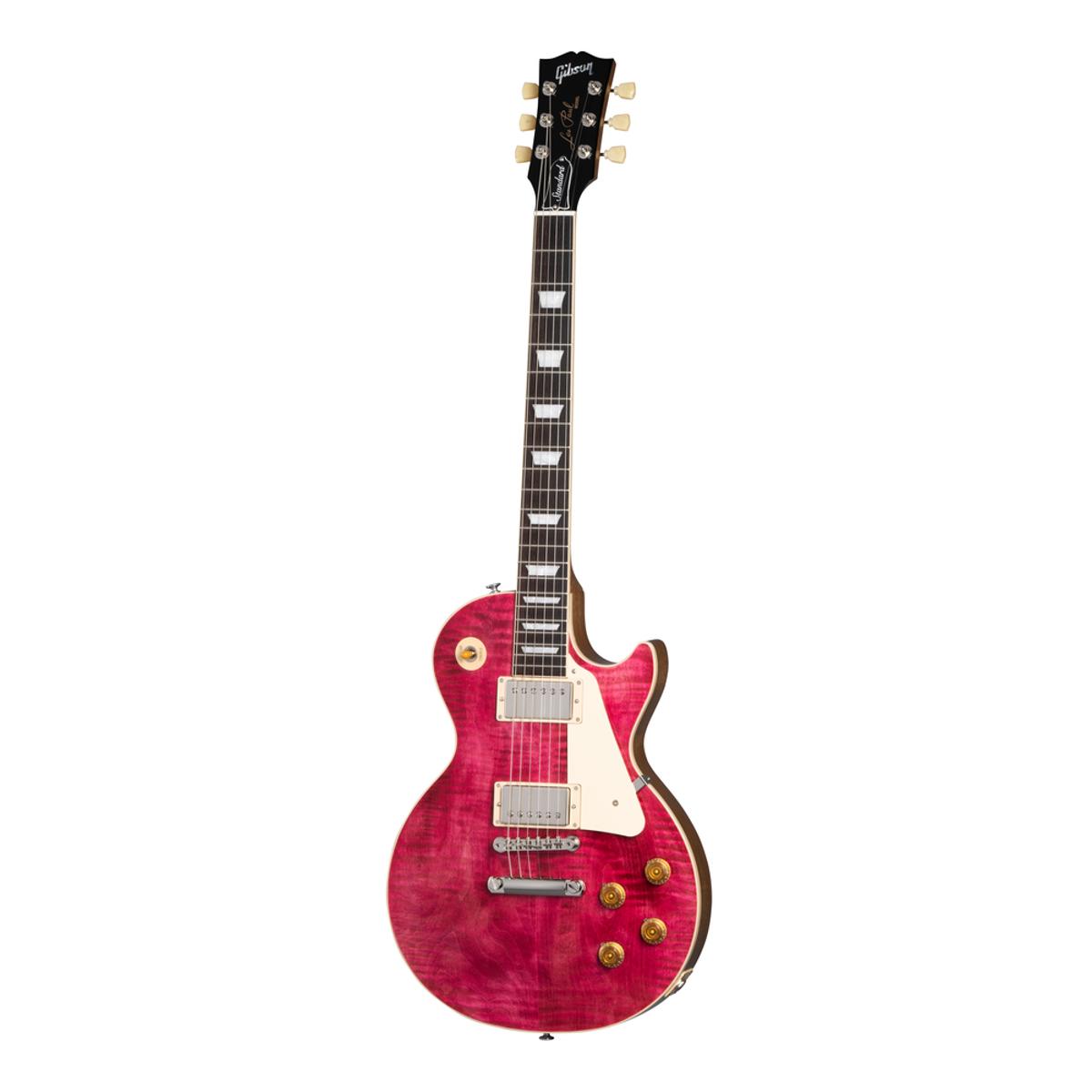 Gibson Les Paul Standard 50s LP Electric Guitar Trans Fuchsia - LPS500TFNH1
