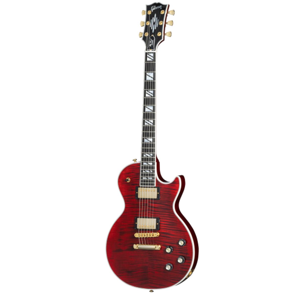 Gibson Les Paul Supreme LP Electric Guitar Wine Red - LPSU00WRGH1
