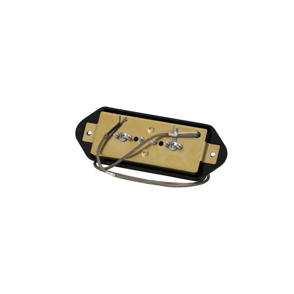 Gibson P90 Dogear Underwound 2 Conductor Potted Pickup Black - PU90UDEBC2