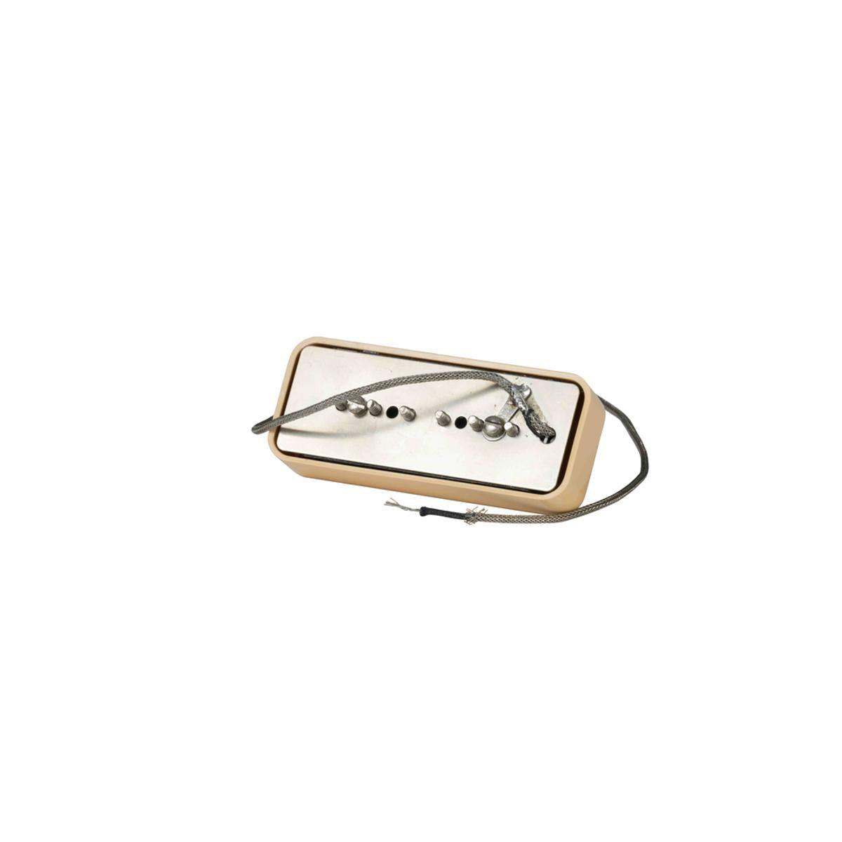 Gibson P90DC Soapbar 2 Conductor Potted Hot P90 Neo Pickup Cream - PU90DCSBCC2