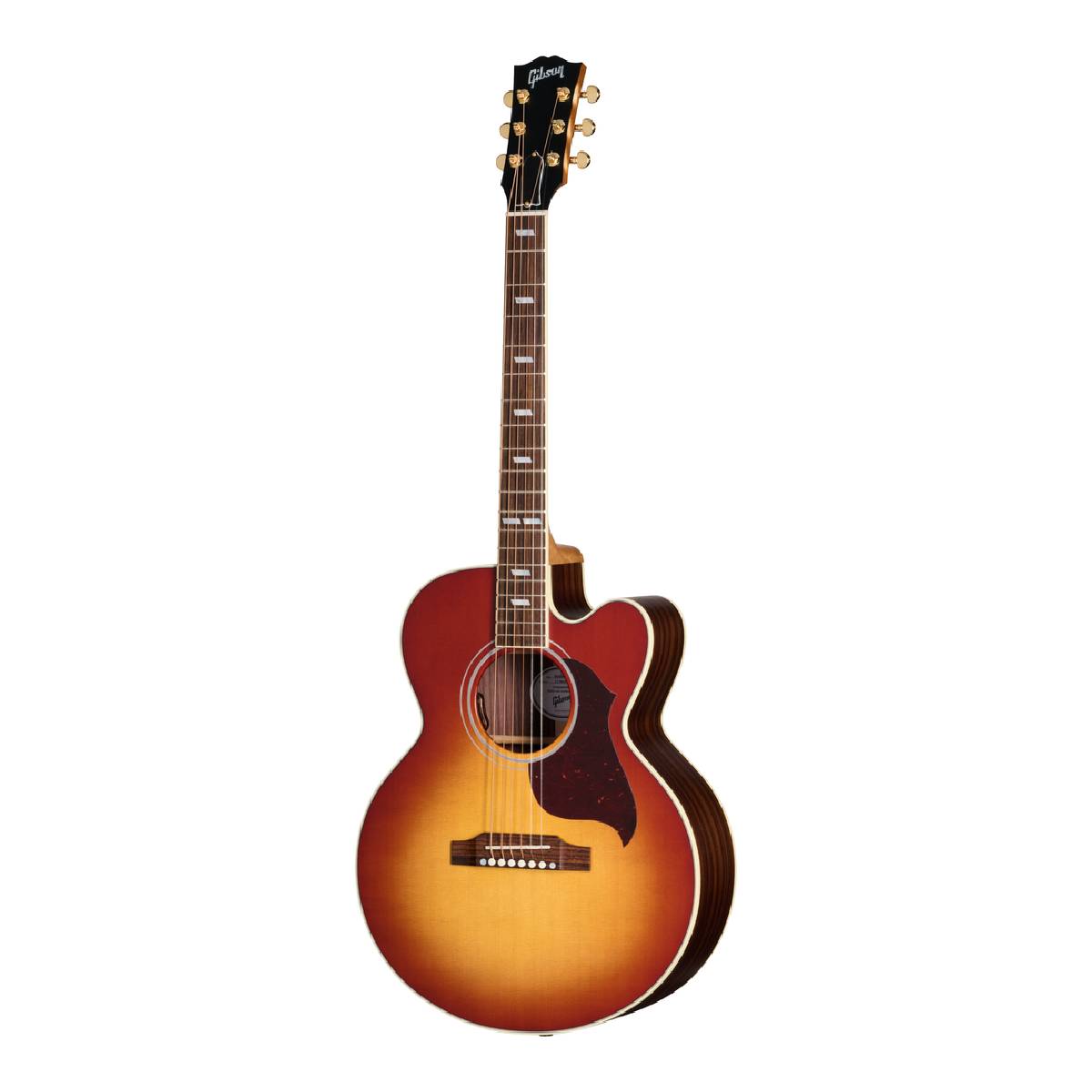 Gibson Parlor Rosewood Acoustic Guitar Rosewood Burst w/ Pickup &amp; Hardcase - MCSBPRRB