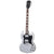 Gibson SG Standard Electric Guitar Silver Mist w/ Hardcase - SGS00S1CH1