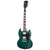 Gibson SG Standard Electric Guitar Translucent Teal w/ Hardcase - SGS00TLCH1