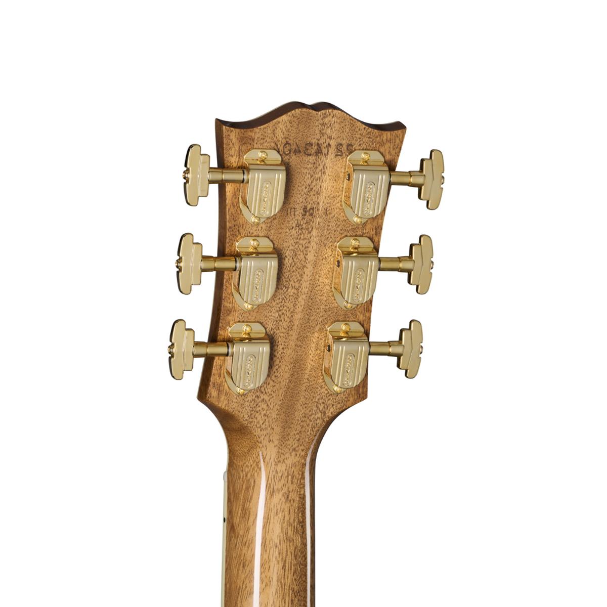 Gibson SJ-200 Standard Rosewood Acoustic Guitar Left-Handed Rosewood Burst w/ Pickup & Hardcase - MCJB20RWRBL