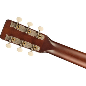 Gretsch Deltoluxe Concert Acoustic Guitar Black Top w/ Pickup - 2711130511