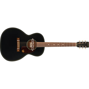 Gretsch Deltoluxe Concert Acoustic Guitar Black Top w/ Pickup - 2711130511