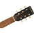 Gretsch Deltoluxe Parlor Acoustic Guitar Black Top w/ Pickup - 2711030511