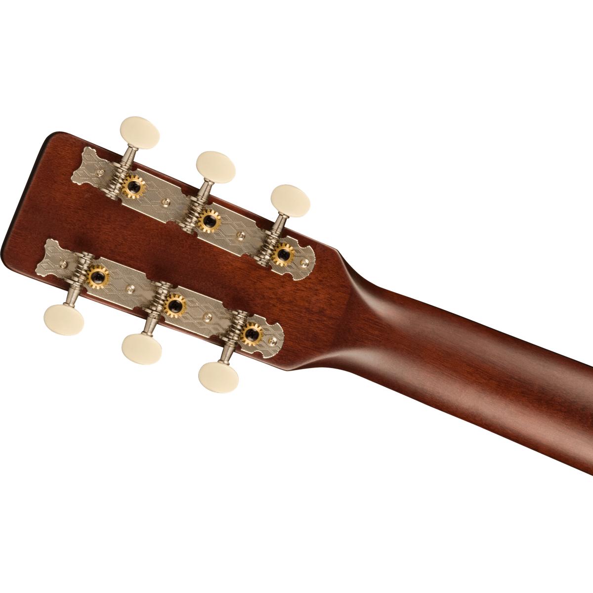 Gretsch Deltoluxe Parlor Acoustic Guitar Black Top w/ Pickup - 2711030511