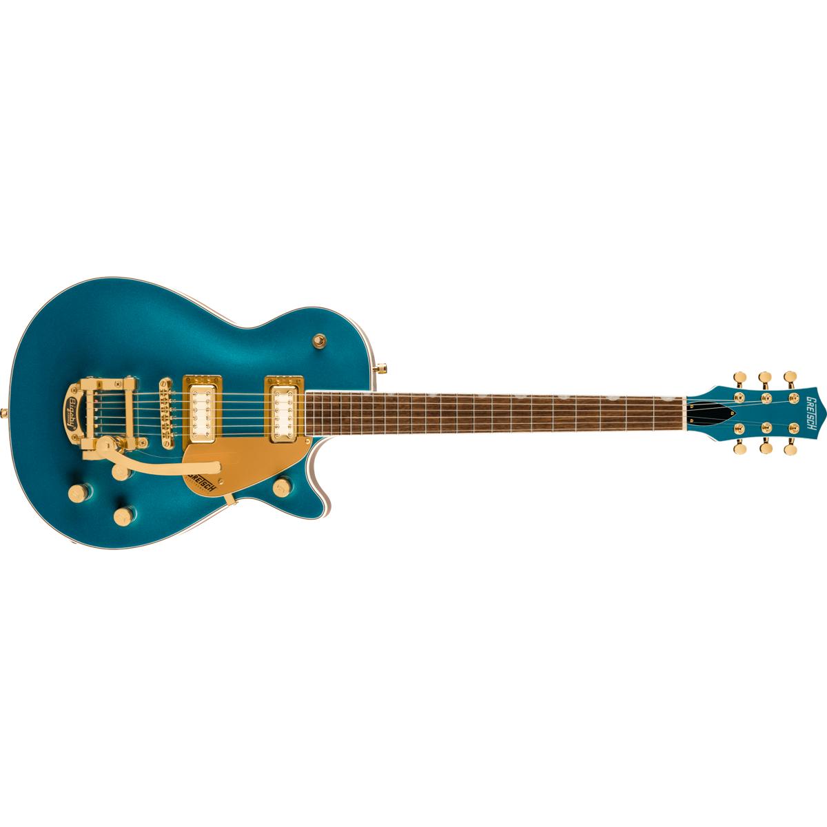 Gretsch Electromatic Pristine LTD Jet Single-Cut Electric Guitar w/ Bigsby Petrol - 2507813548