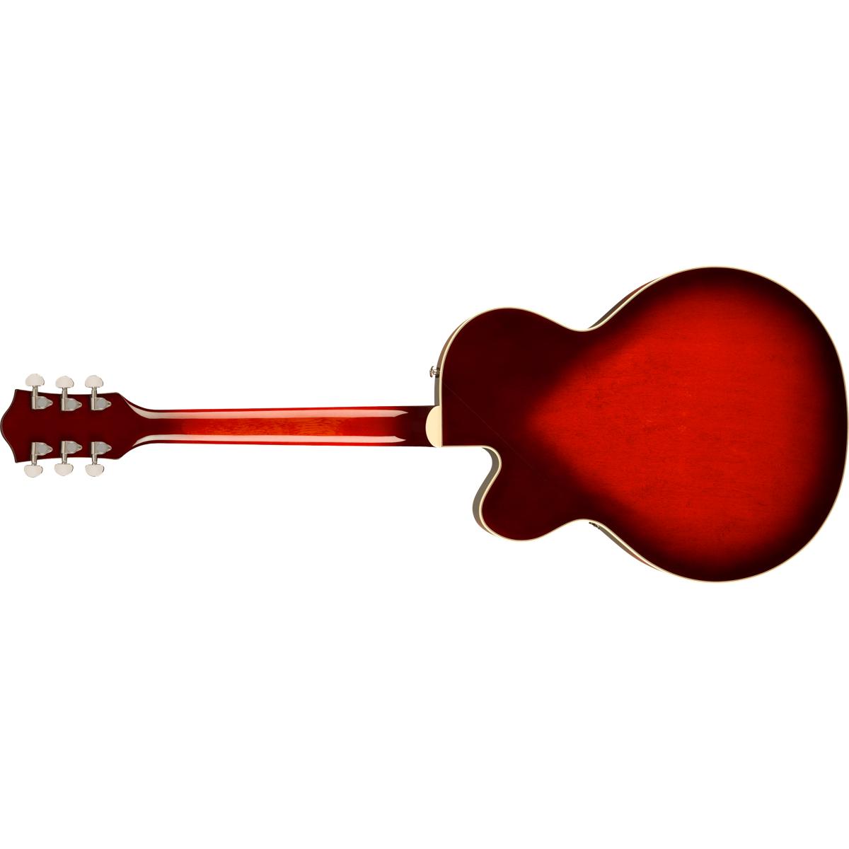 Gretsch G2420 Streamliner Hollow Body Elecitrc Guitar Claret Burst w/ Chromatic II & BroadTron BT-3S - 2817000561