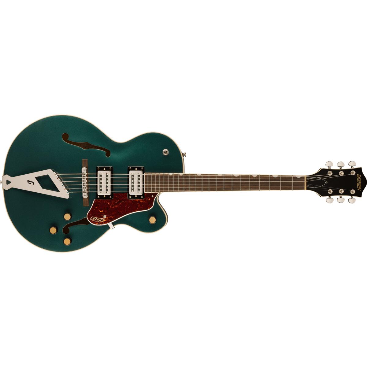 Gretsch G2420 Streamliner Hollow Body Electric Guitar Cadillac Green w/ Chromatic II & BroadTron BT-3S Pickups - 2817000546