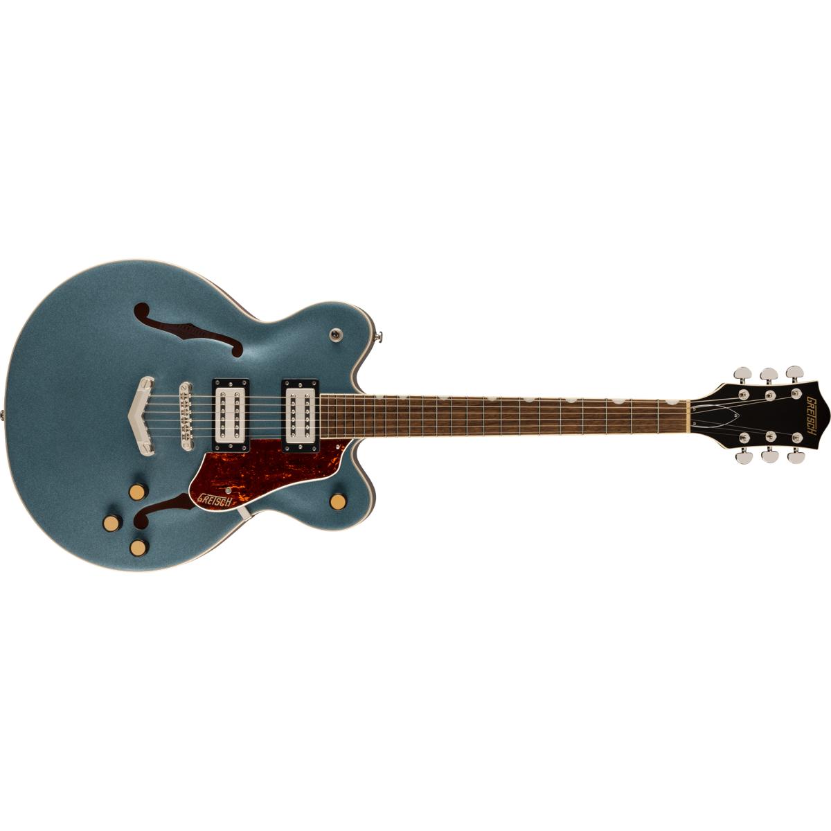 Gretsch G2622 Streamliner Center Block Electric Guitar Double-Cut Gunmetal w/ V-Stoptail &amp; BroadTron BT-3S Pickups - 2817050568