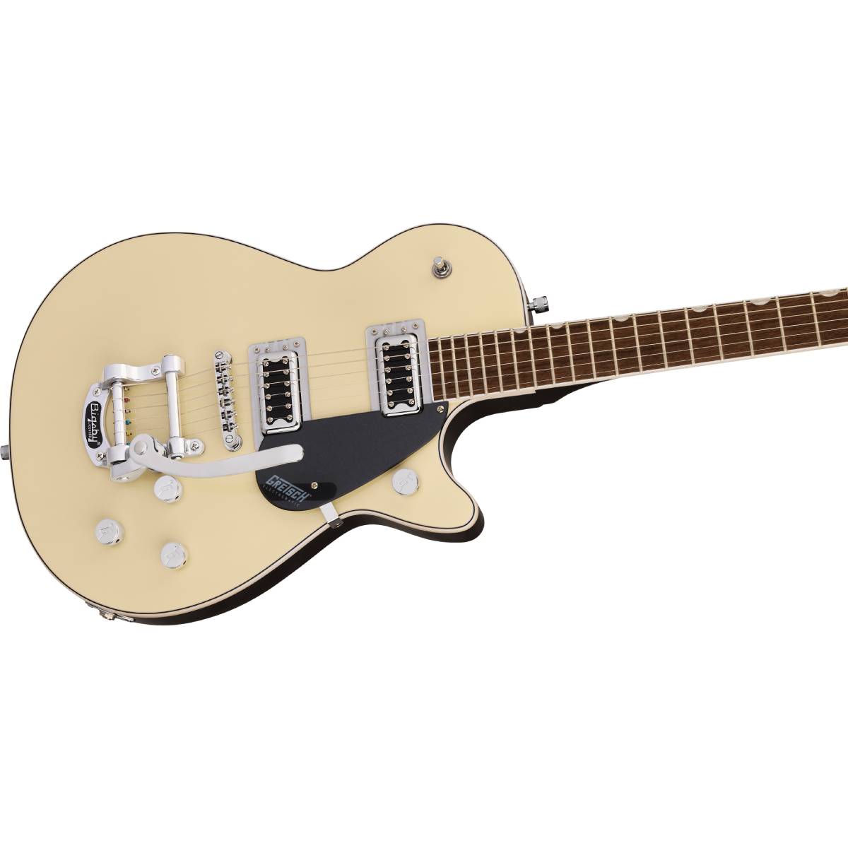 Gretsch G5230T Electromatic Jet FT Single-Cut Electric Guitar Two-Tone Vintage White/London Grey w/ Bigsby - 2507210572