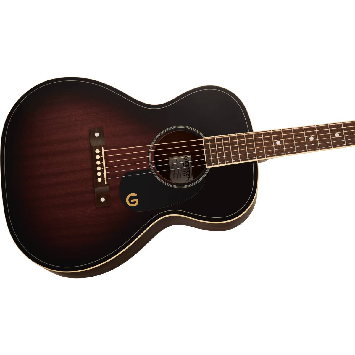 Gretsch Jim Dandy Signature Concert Acoustic Guitar Deep Cherry Burst - 2711100530