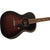 Gretsch Jim Dandy Signature Concert Acoustic Guitar Deep Cherry Burst - 2711100530