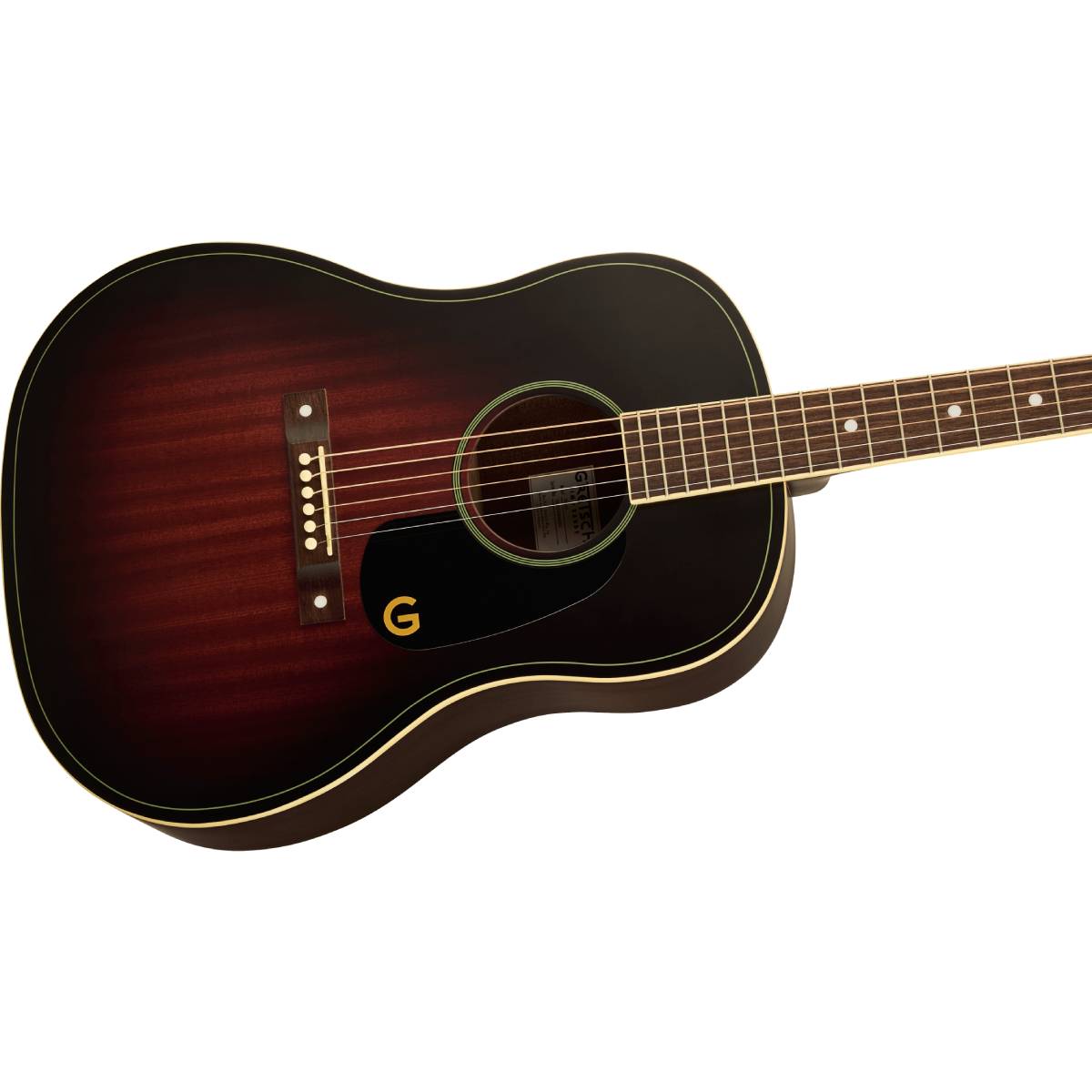 Gretsch Jim Dandy Signature Dreadnought Acoustic Guitar Deep Cherry Burst - 2711200530