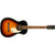 Gretsch Jim Dandy Signature Parlor Acoustic Guitar Rex Burst - 2711000535