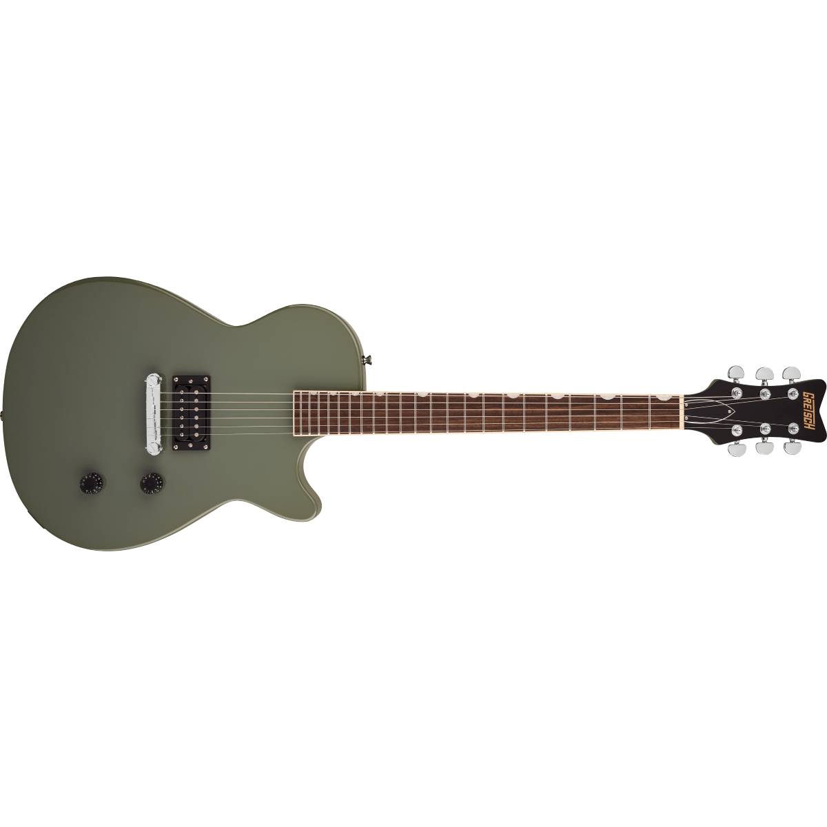 Gretsch Streamliner Jet Club 1 Pickup Electric Guitar Olive Drab - 2814101590