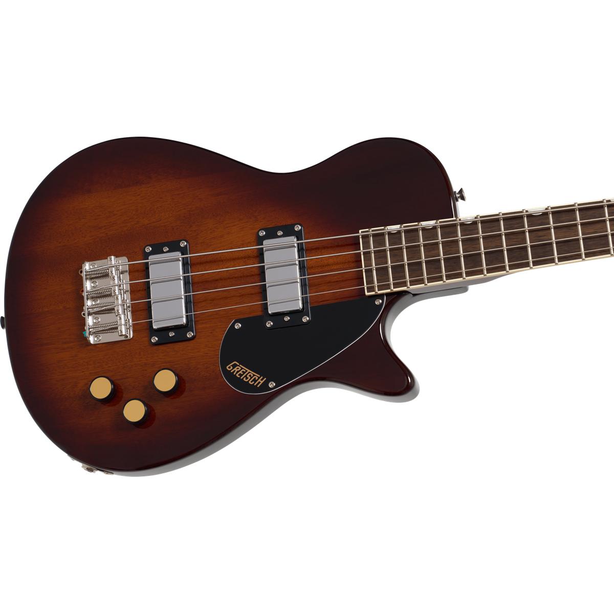 Gretsch Streamliner Jet Club Bass Guitar Single-Cut Havana Burst - 2814304531