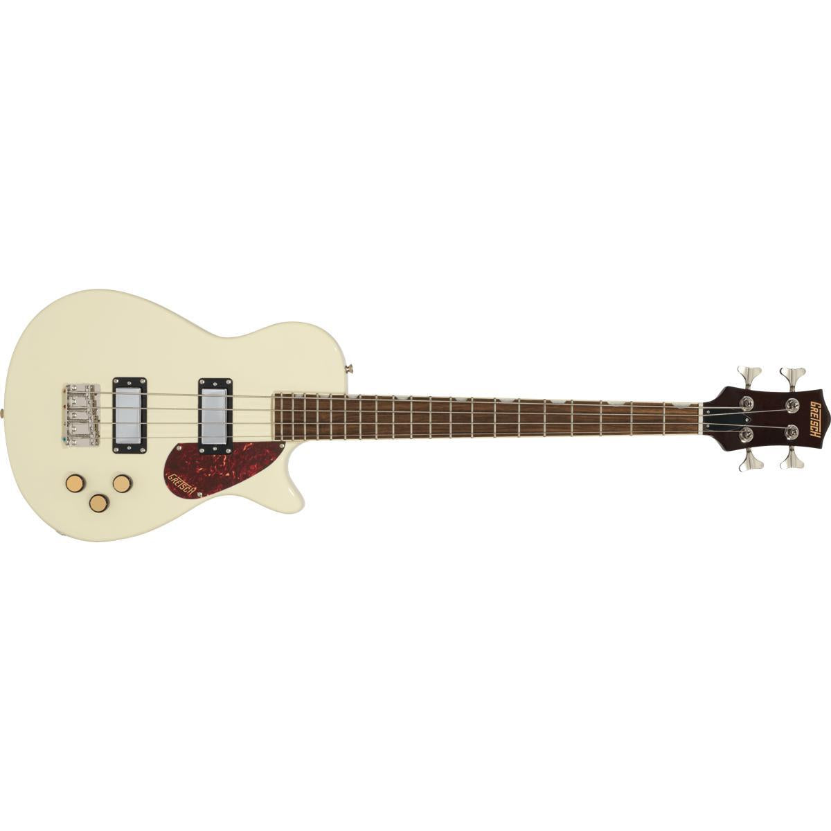 Gretsch Streamliner Jet Club Bass Guitar Single-Cut Vintage White - 2814304505