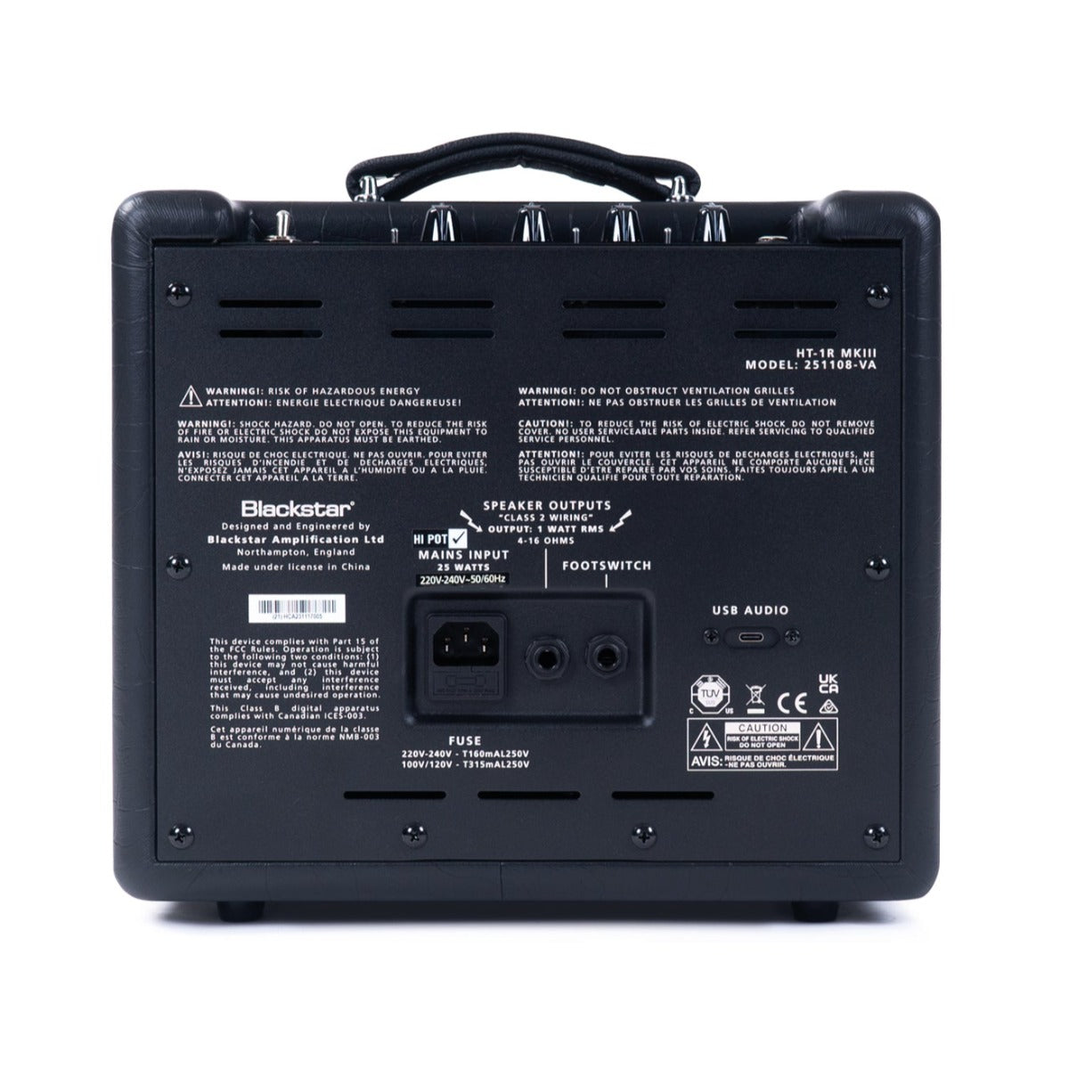 Blackstar HT-1R MKIII Guitar Amplifier 1w 8inch Valve Amp Combo