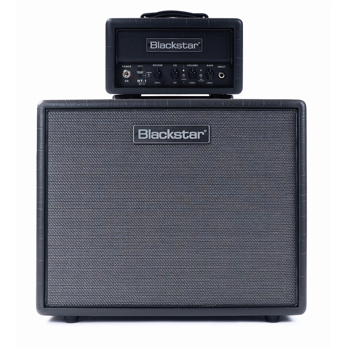 Blackstar HT-1RH &amp; HT-112 MKIII Guitar Amplifier 1w Valve Stack Head &amp; Cab