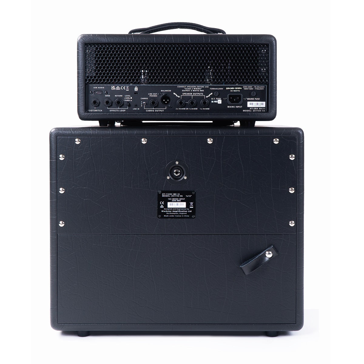 Blackstar HT-5RH & HT-112 MKIII Guitar Amplifier 5w Valve Stack Head & Cab