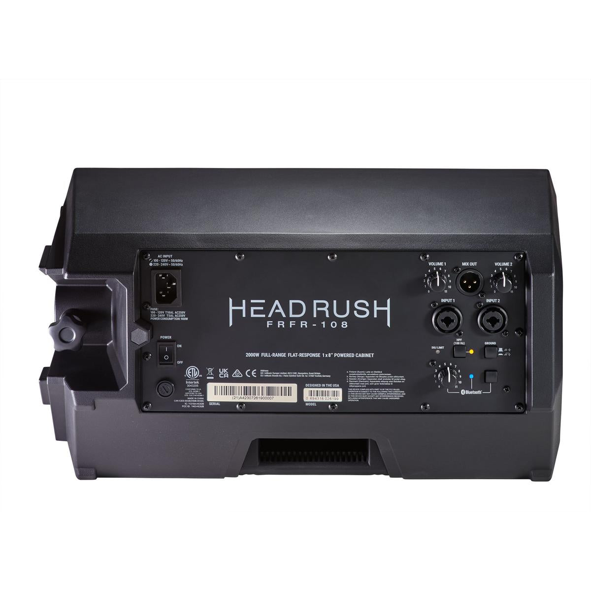 HeadRush FRFR-108 MKii Speaker Full Range 2000W 8'' for Guitar / FX Modelling
