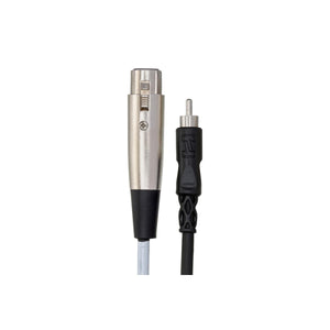 Hosa Unbalanced Interconnect Cable XLR3F to RCA 3ft