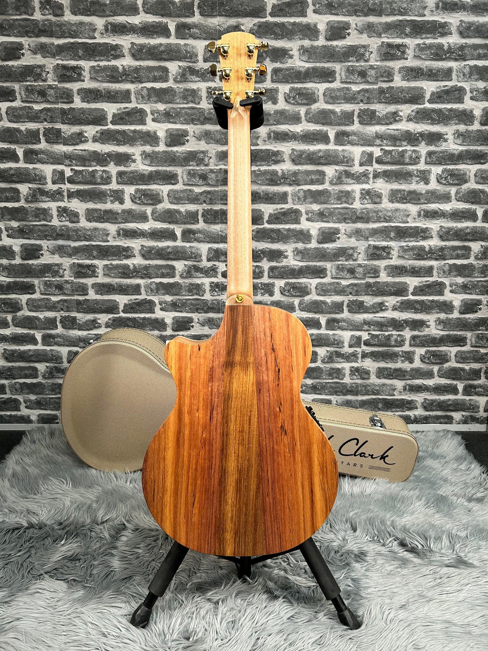 Cole Clark TL Thinline 2 Series Acoustic Guitar - Australian Blackwood Face, Back & Sides w/ Pickup & Cutaway