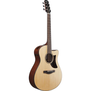 Ibanez AAM300CE Acoustic Guitar Natural High Gloss w/ Pickup & Cutaway