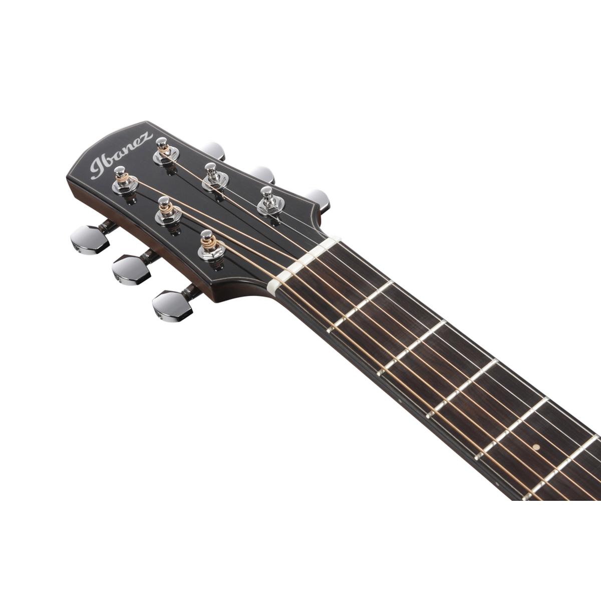 Ibanez AAM380CE Acoustic Guitar Natural High Gloss w/ Pickup & Cutaway