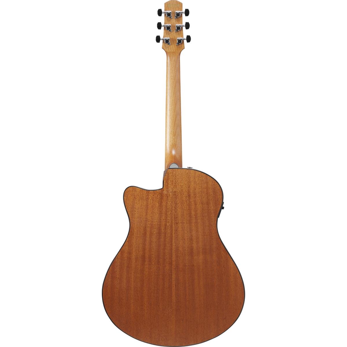 Ibanez AAM50CEOPN Acoustic Guitar Open Pore Natural w/ Pickup & Cutaway