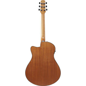 Ibanez AAM50CEOPN Acoustic Guitar Open Pore Natural w/ Pickup & Cutaway